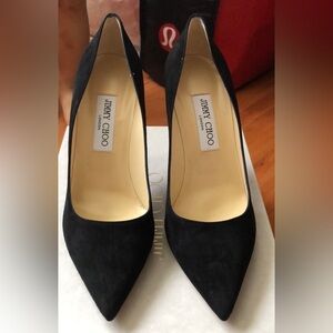 NWT Jimmy Choo Suede Heels, size 9 NEVER WORN